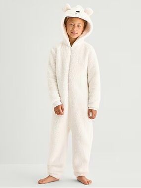 North Pole Trading Co. Unisex Polar Bear Sherpa Family Pajama Costume XL (18-20)